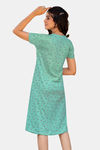 Sweetmoon Long T Shirt Nightdress - Green — thumbnail 2